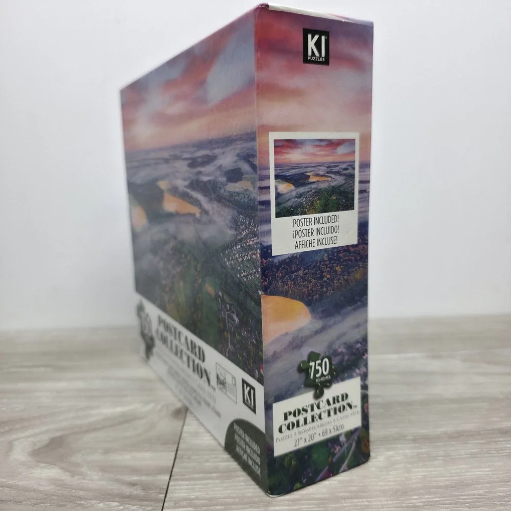 KI Puzzle - 750pcs - Postcard Collection -‎ Incredible Summer Sunrise Ukraine